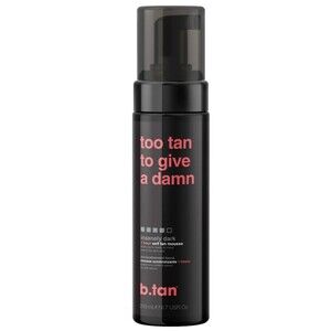 B.Tan Too Tan to Give a Damn Self Tan Mousse, 6.7 fl oz NEW